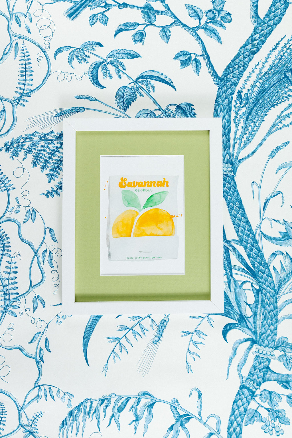 Savannah Matchbook Art Print