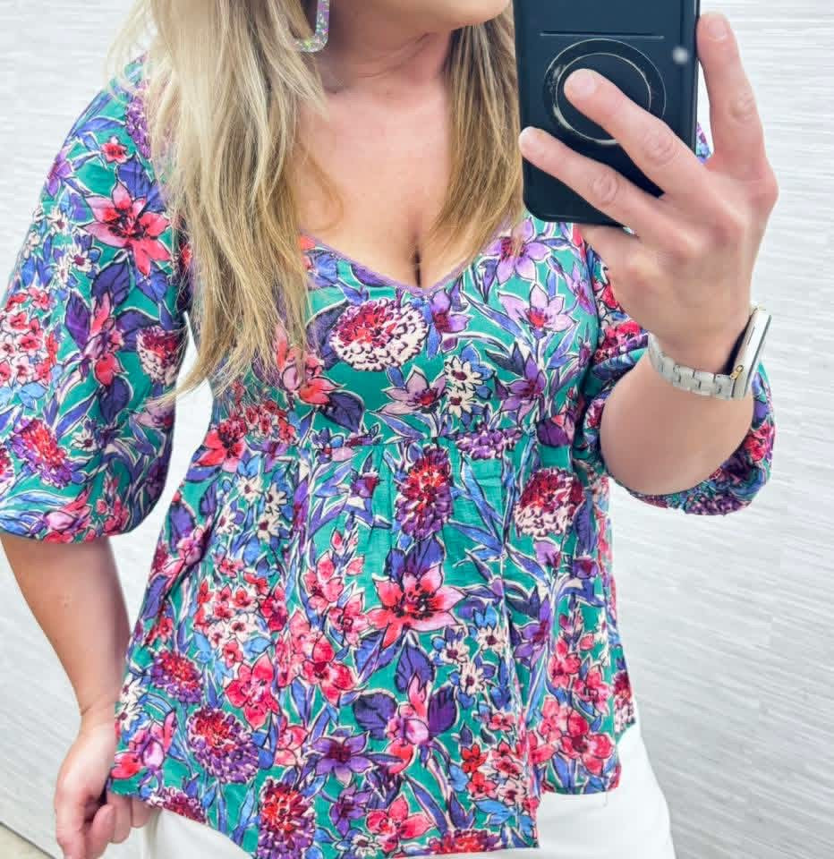 Maggie Floral Blouse