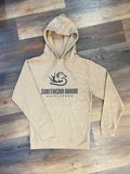 Hoodie - Tan Bold Logo