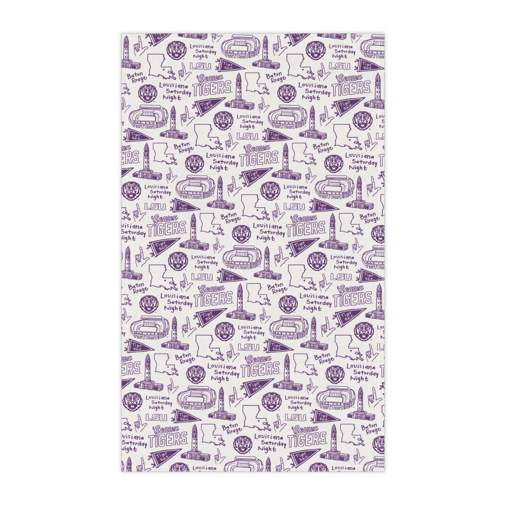 Louisiana State University (LSU) - Cotton Kitchen Towel