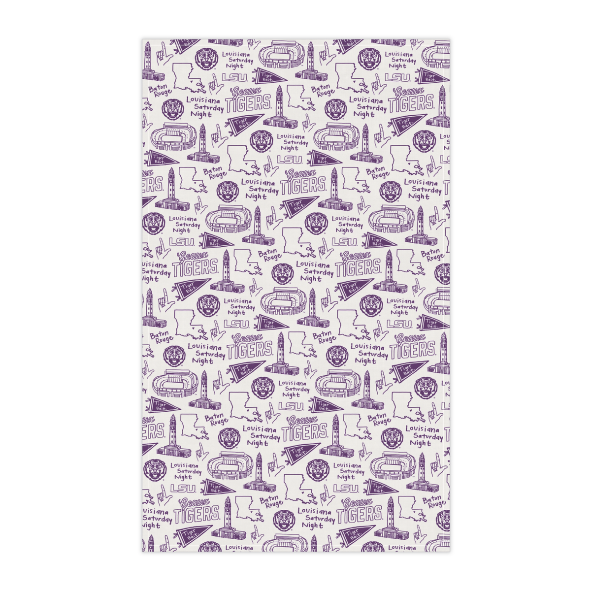 Louisiana State University (LSU) - Cotton Kitchen Towel