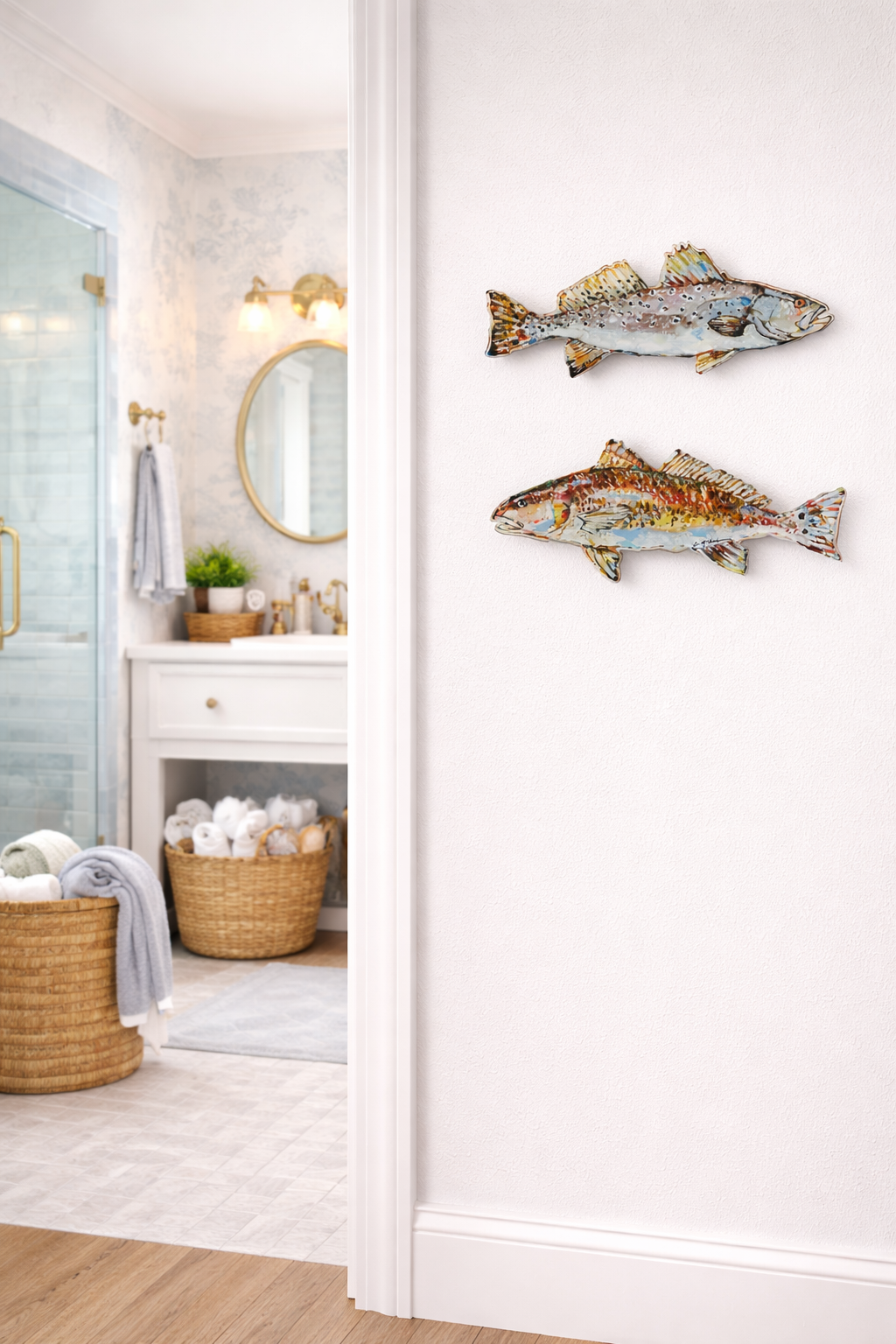 Redfish Acrylic Wall Contour