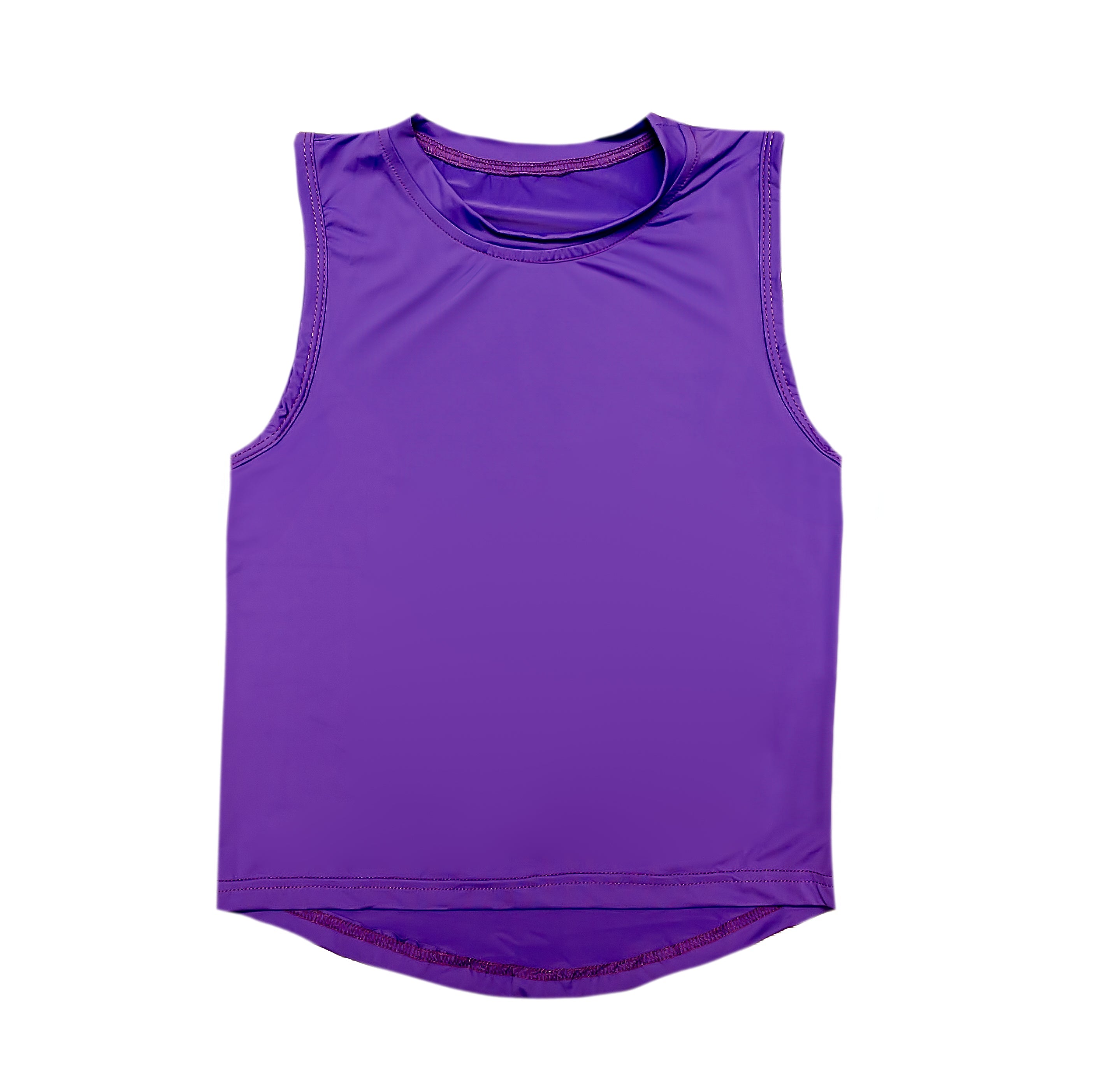 Women's Purple High Low Tank