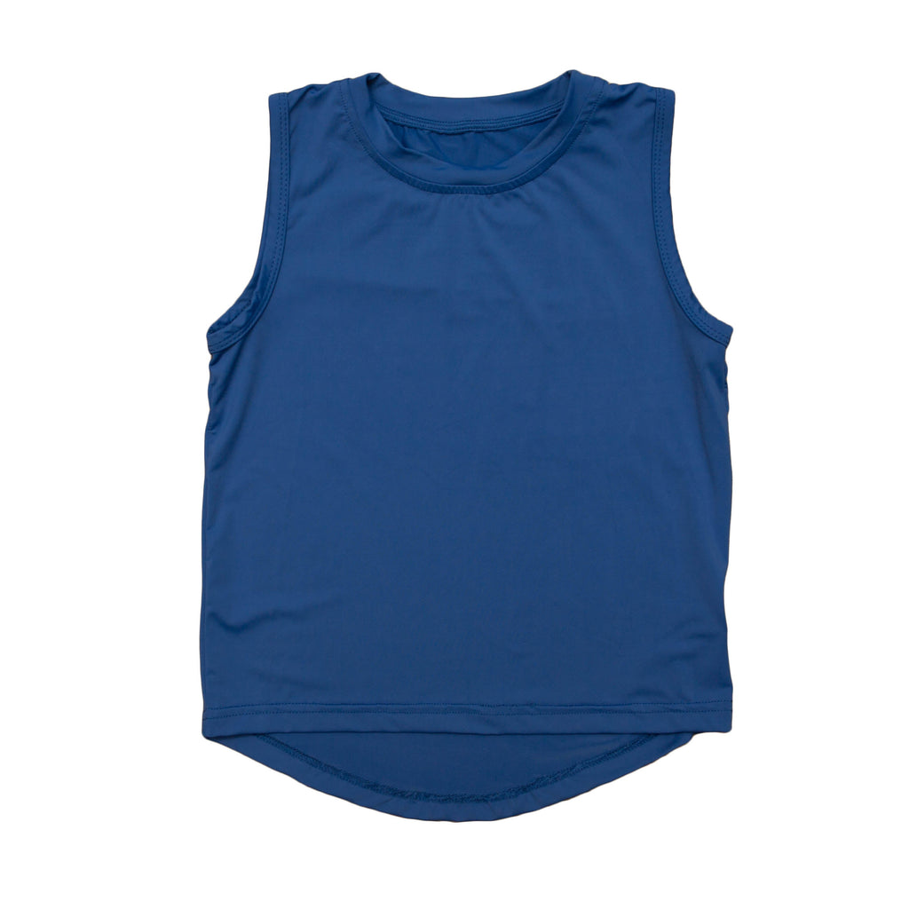 Women's Royal Blue High Low Tank
