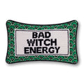 Bad Witch Energy Needlepoint Pillow