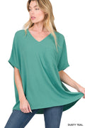 Teal Basic Airflow Pocket Top