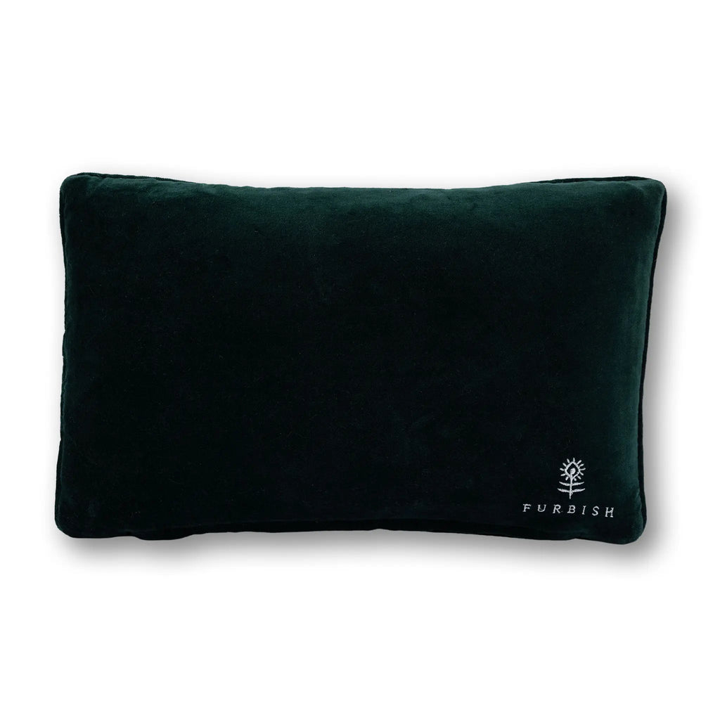 Girl Dinner Needlepoint Pillow