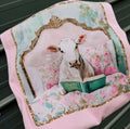Cow floral bed tee or sweatshirt