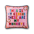 My Circus Needlepoint Pillow
