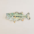 Gone Fishin' Bass Acrylic Wall Contour