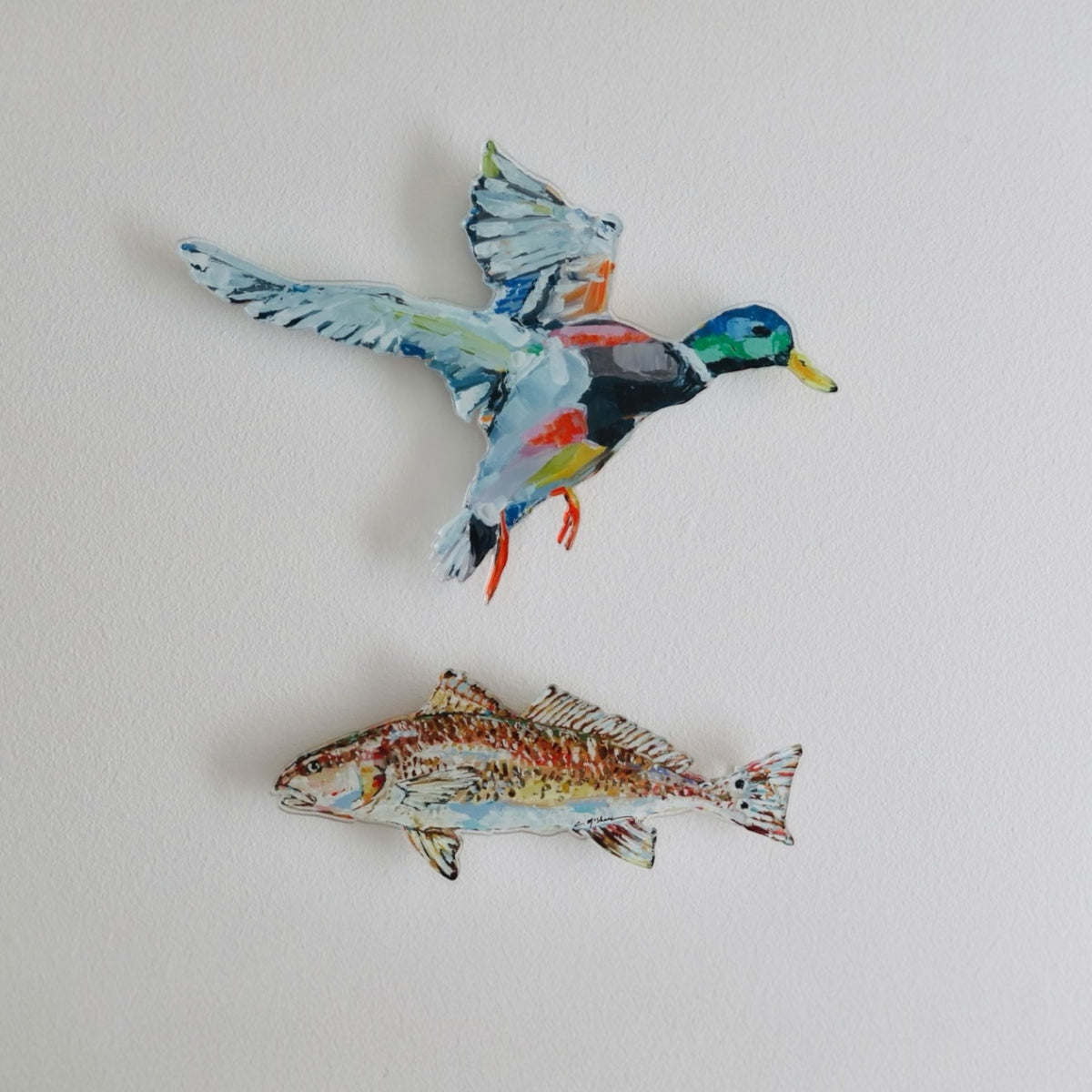 Take Flight Mallard Duck Acrylic Wall Contour