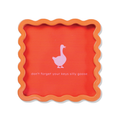 Silly Goose Lacquer Tray