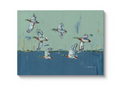 "Moody Mallards" on canvas