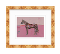 Rose in the Dust Horse Fine Art Print