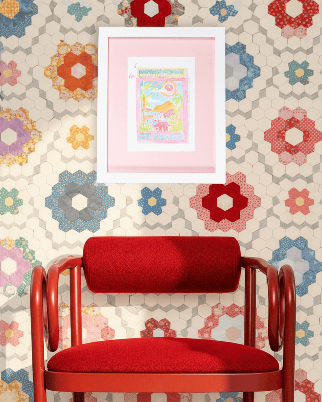 St. Barths Matchbook Art Print