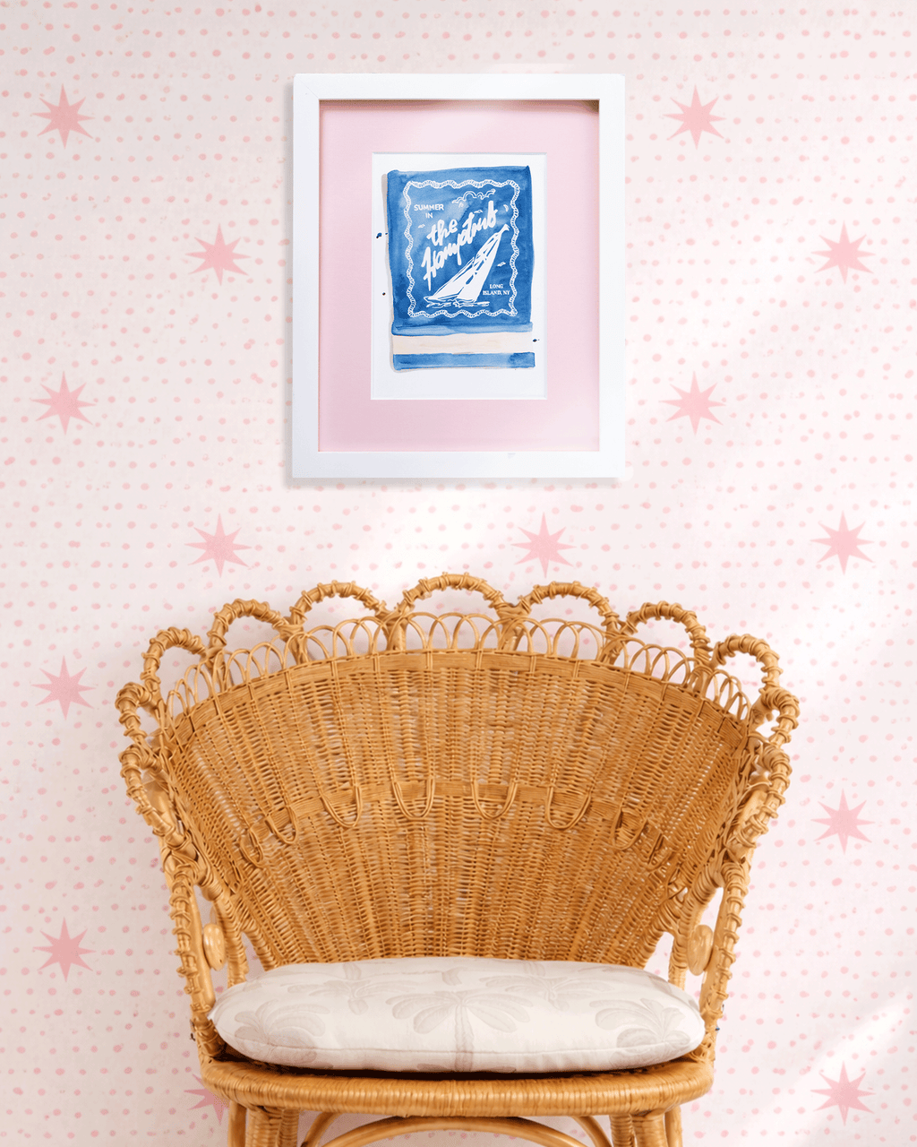 The Hamptons Matchbook Art Print