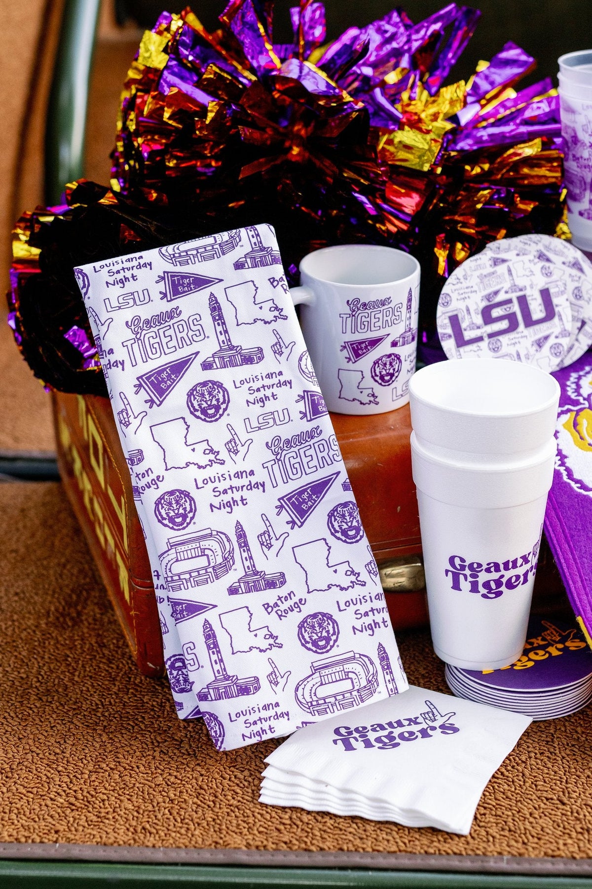 Louisiana State University (LSU) - Cotton Kitchen Towel
