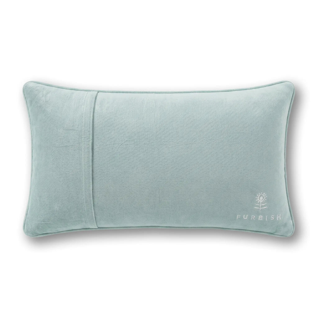 Where the People Aren't Needlepoint Pillow