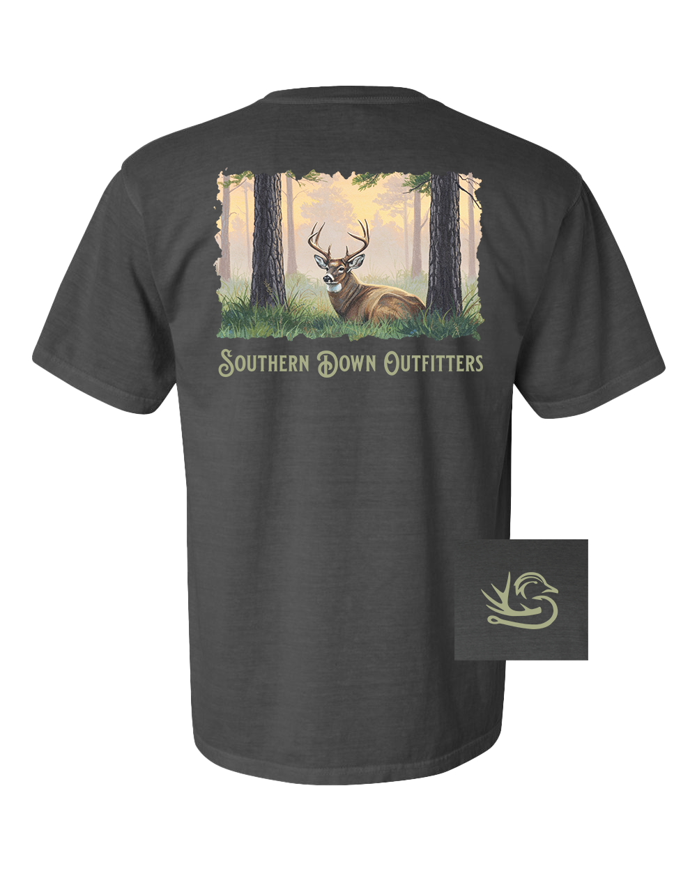 Bedded Down Buck Youth Tee