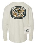 Duck Camo Youth LS Tee