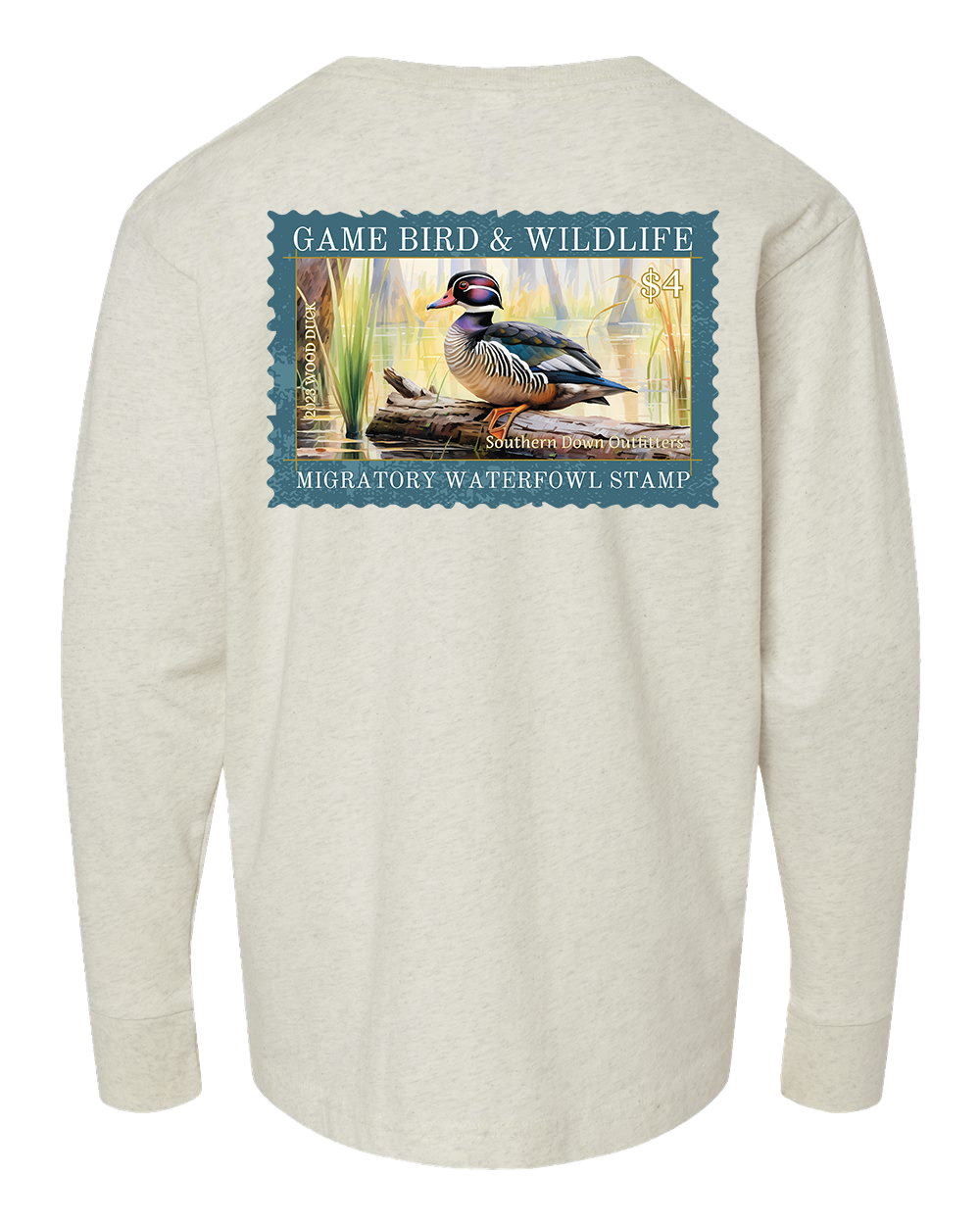 SDO Duck Stamp Youth Long Sleeve Tee