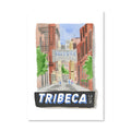 Tribeca NYC Matchbook Art Print